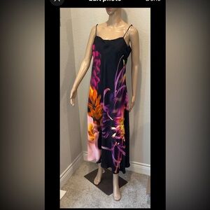 Nwt Farm Rio Floral Black maxi Dress